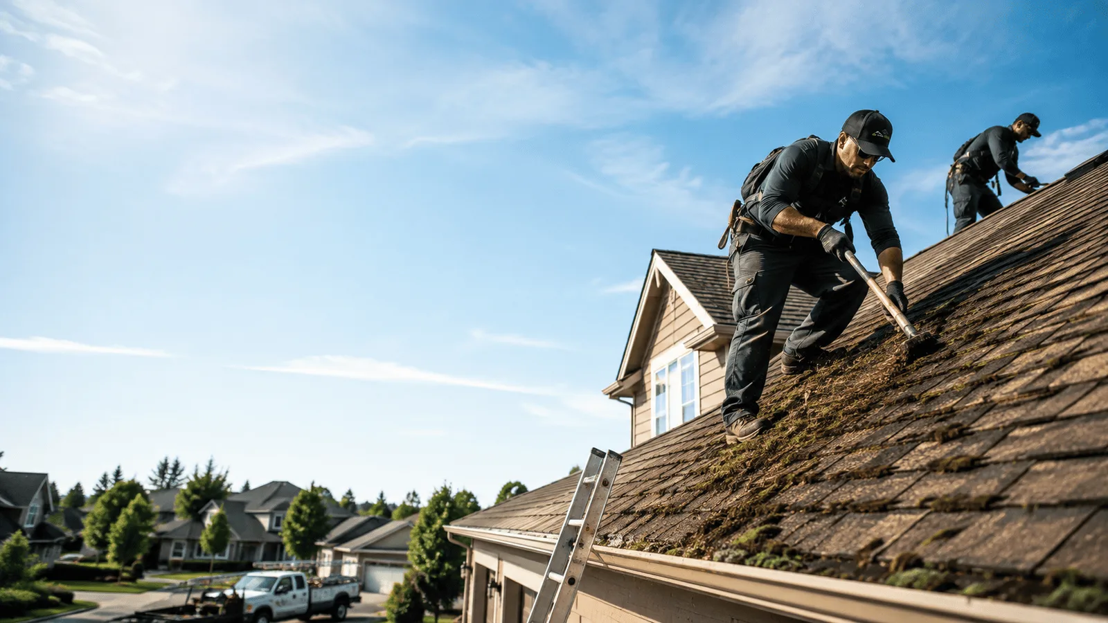 Roof Moss Removal in Shoshoni, WY near me